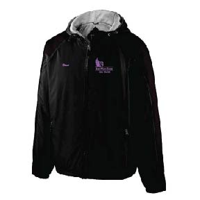 thumbnail image 2 of Holloway Men’s Long Sleeve Homefield Jacket – Athletic Fit Windbreaker With Hood 2 of 3