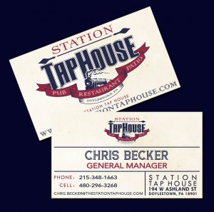 Station Tap House Business Cards